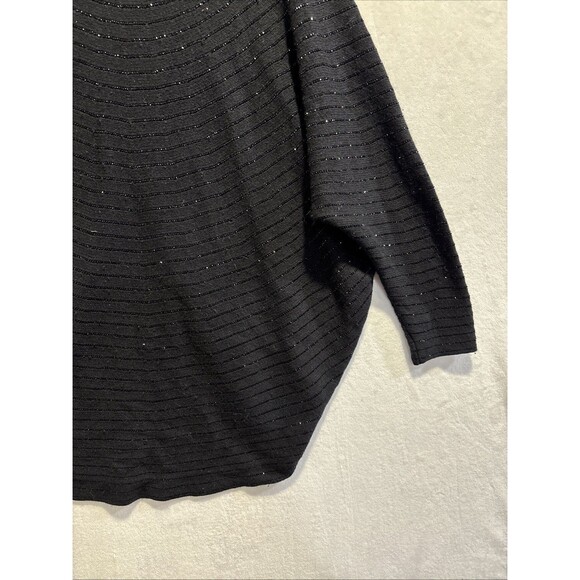 Ralph Lauren Black Label Cardigan Beaded Sweater Art Deco Clasp Women's Large - Picture 13 of 16